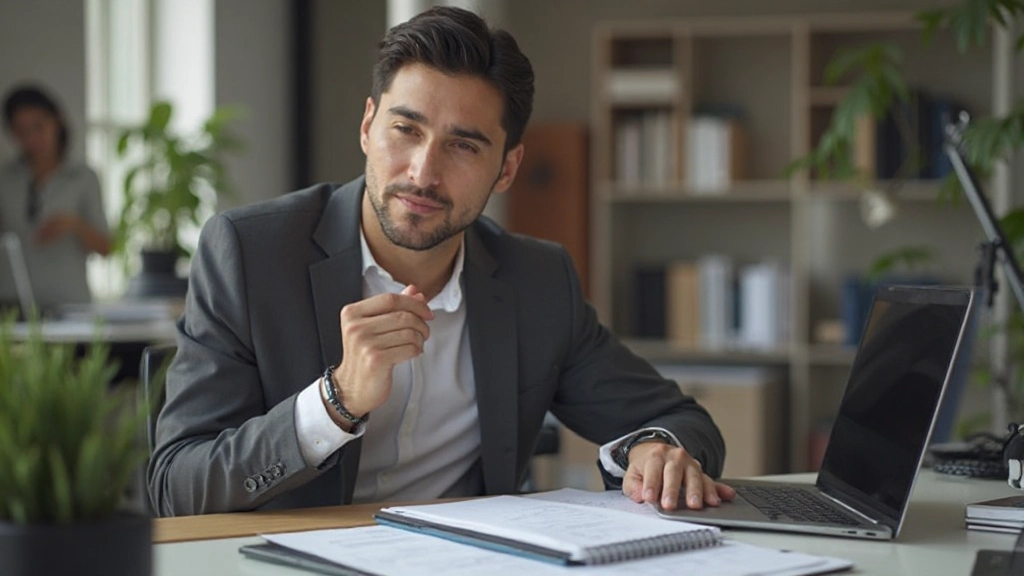 Профессионал разрабатывает стратегию платного маркетинга за рабочим столом